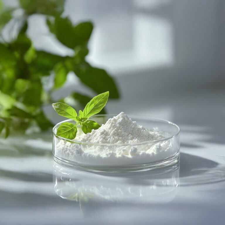 Oxygen RX Facial Image A bowl of white powder sitting on top of a table.